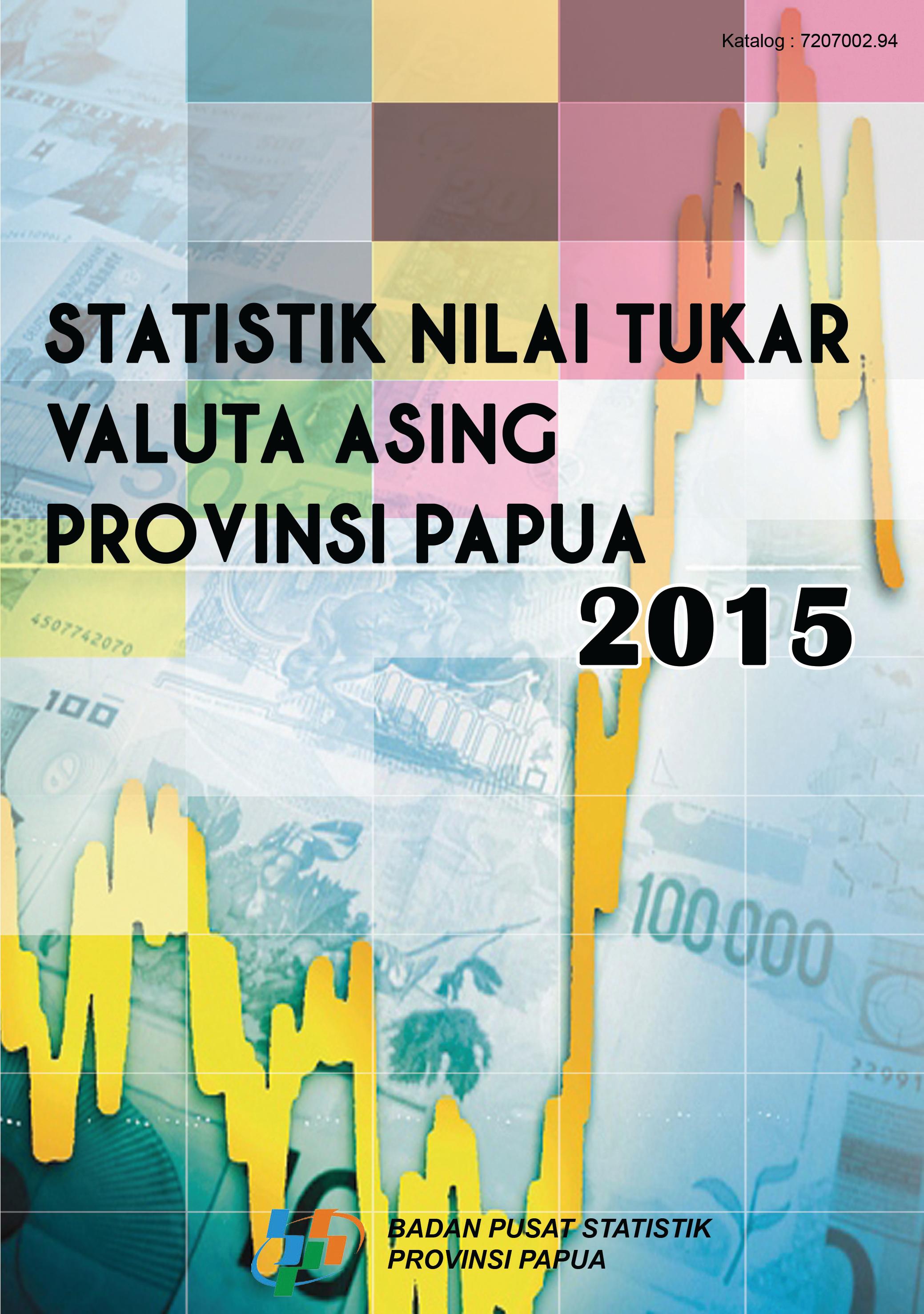 Statistik Nilai Tukar Valuta Asing di Provinsi Papua Tahun 2015