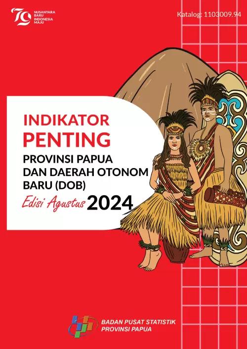 Indikator Penting Provinsi Papua dan Daerah Otonomi Baru (DOB) Edisi Agustus 2024