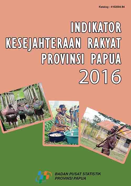 Indikator Kesejahteraan Rakyat Provinsi Papua 2016