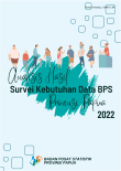 Analysis Of Data Needs Survey For BPS-Statistics Of Papua Province 2022