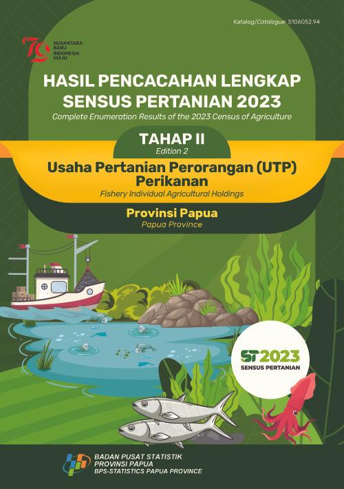 HASIL PENCACAHAN LENGKAP SENSUS PERTANIAN 2023 TAHAP II USAHA PERTANIAN PERORANGAN (UTP) PERIKANAN PROVINSI PAPUA