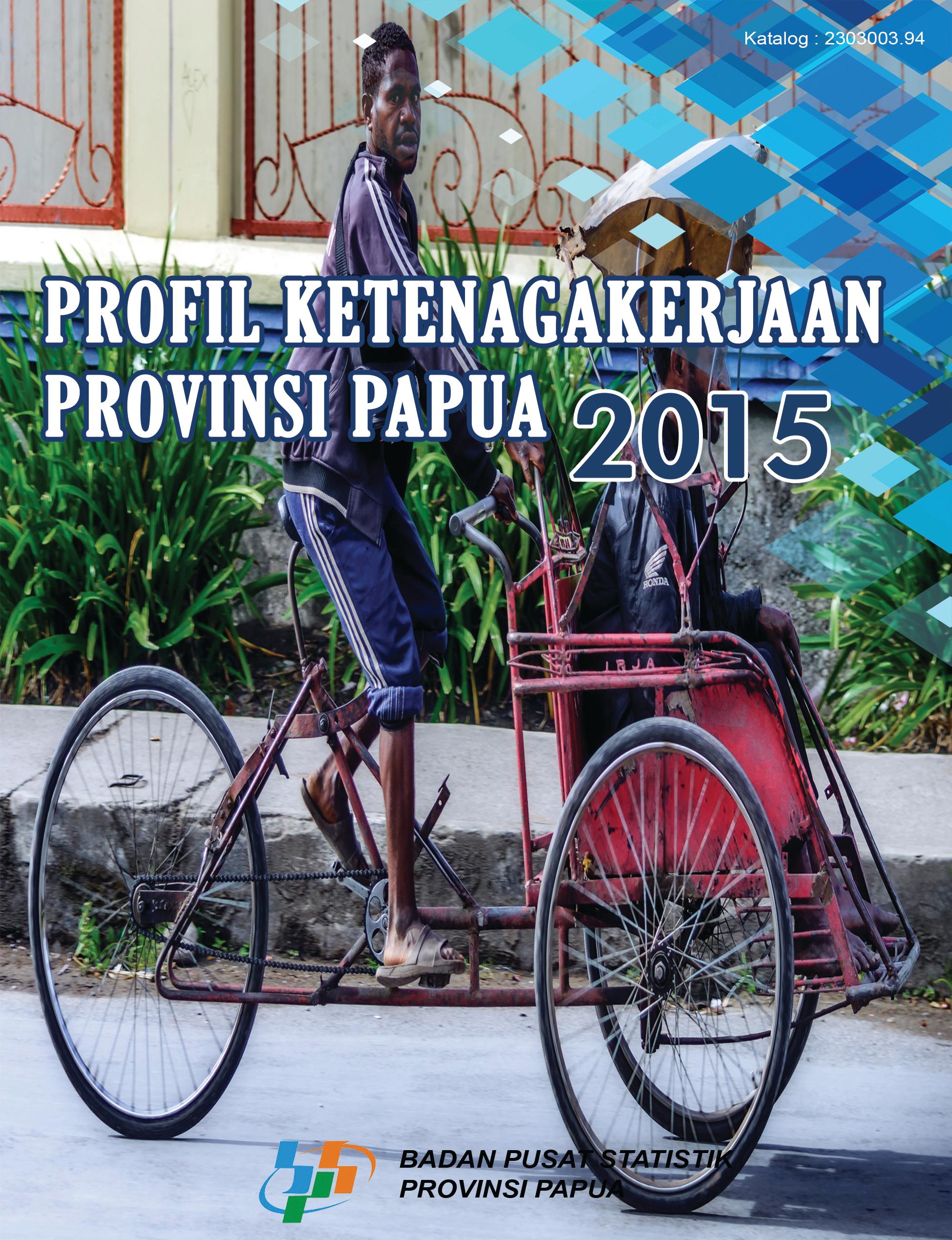 Profil Ketenagakerjaan Provinsi Papua 2015