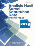 Analysis of Data Needs Survey in Papua Province, 2019