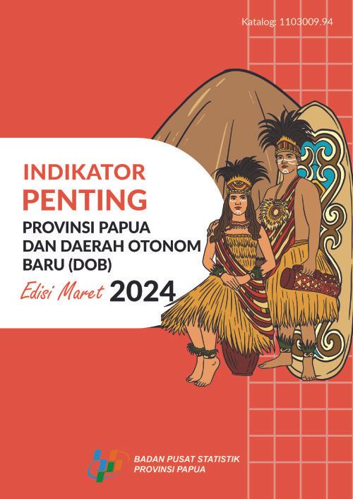 Indikator Penting Provinsi Papua Daerah Otonomi Baru (DOB) Edisi Maret 2024