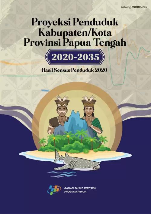 Proyeksi Penduduk Kabupaten/Kota Provinsi Papua Tengah 2020-2035 Hasil Sensus Penduduk 2020 