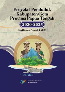 Proyeksi Penduduk Kabupaten/Kota Provinsi Papua Tengah 2020-2035 Hasil Sensus Penduduk 2020