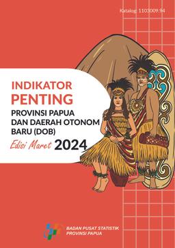 Indikator Penting Provinsi Papua Daerah Otonomi Baru (DOB) Edisi Maret 2024