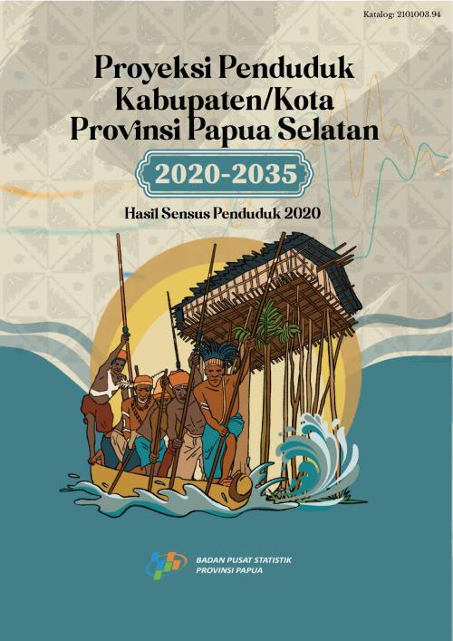 Proyeksi Penduduk Kabupaten/Kota Provinsi Papua Selatan 2020-2035 Hasil Sensus Penduduk 2020 