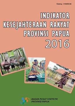 Indikator Kesejahteraan Rakyat Provinsi Papua 2016