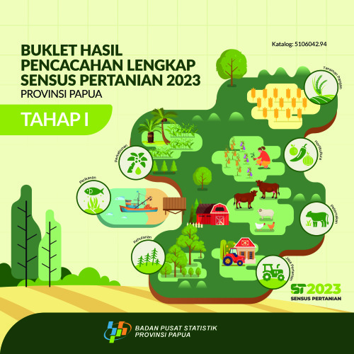 Buklet Hasil Pencacahan Lengkap Sensus Pertanian 2023 - Tahap I Provinsi Papua